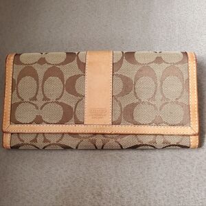 Coach Vintage Signature canvas bifold wallet